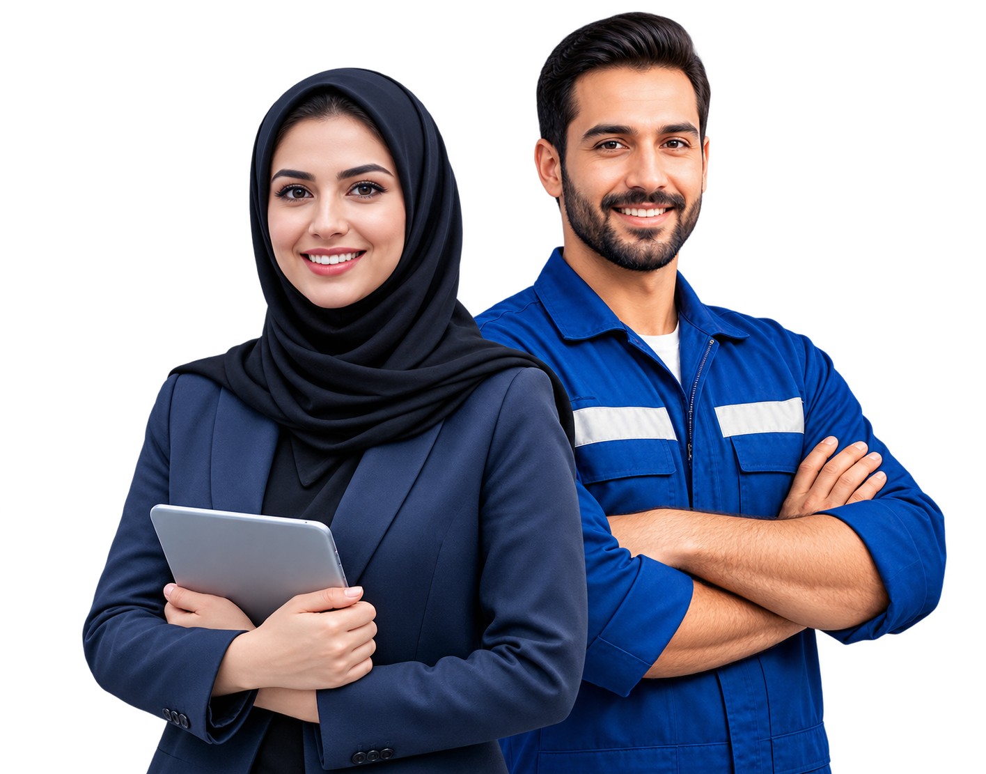 دو متخصص آماده ورود به بازار کار